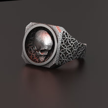 Load image into Gallery viewer, Stoic Signet Ring Sterling Silver