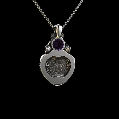 Floral Tigress Gemstone Pendants