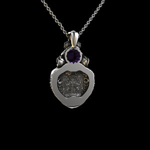 Floral Tigress Gemstone Pendants
