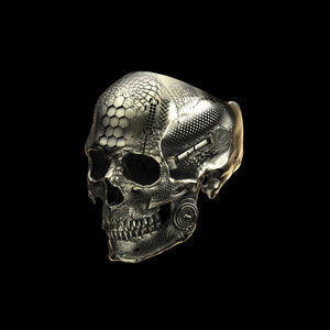 Anillo TechSkull.1 de bronce