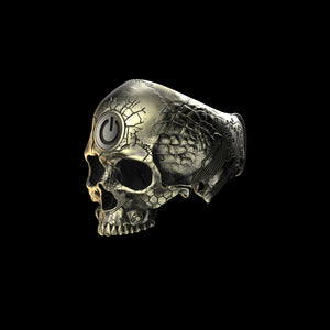 Bronze TechSkull.2 Ring