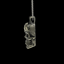 Load image into Gallery viewer, BronzeTechSkull.3 Pendant