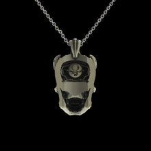 Load image into Gallery viewer, BronzeTechSkull.3 Pendant
