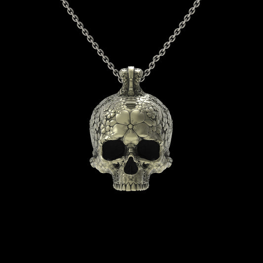 Brass Japanese Garden Pendant