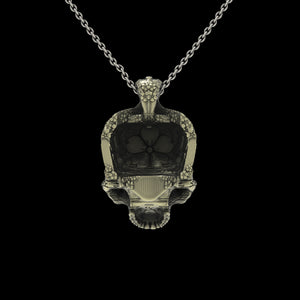 Bronze Japanese Garden Pendant