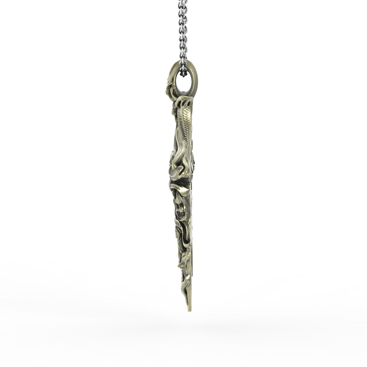 Brass Victory Pendant II
