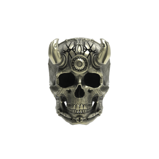 Anillo Techskull.3 de bronce