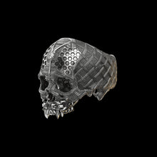 Load image into Gallery viewer, TechSkull.4 Ring Silver
