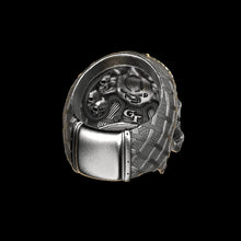 Load image into Gallery viewer, TechSkull.4 Ring Silver